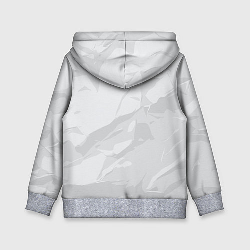 Детская толстовка Санта с подарками на скейте / 3D-Меланж – фото 2