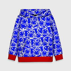 Детская толстовка Nirvana logo blue