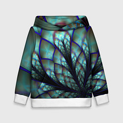 Детская толстовка Абстракция неон