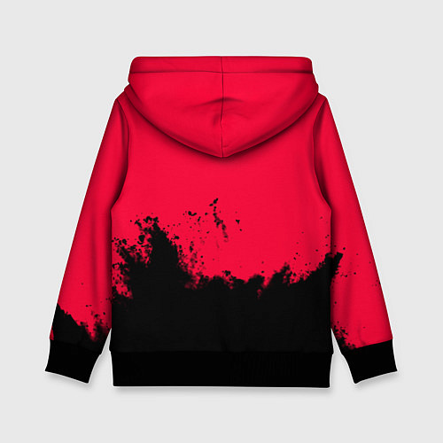 Детская толстовка Dayz черные краски / 3D-Черный – фото 2