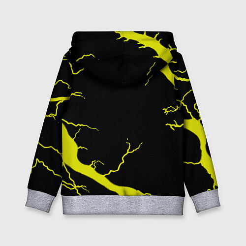 Детская толстовка Россия шторм герб / 3D-Меланж – фото 2