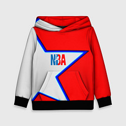 Толстовка-худи детская NBA star, цвет: 3D-черный