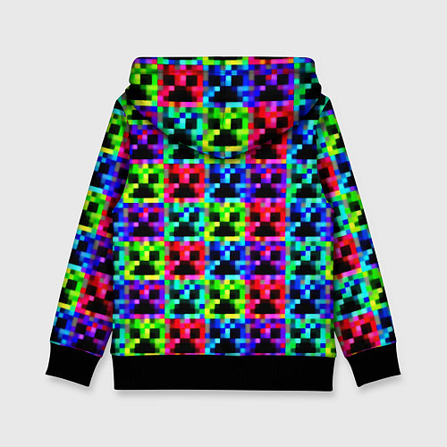 Детская толстовка Minecraft x rust / 3D-Черный – фото 2