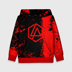Детская толстовка Linkin park краски всплеск текстура