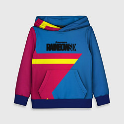 Толстовка-худи детская Rainbow six stargame, цвет: 3D-синий