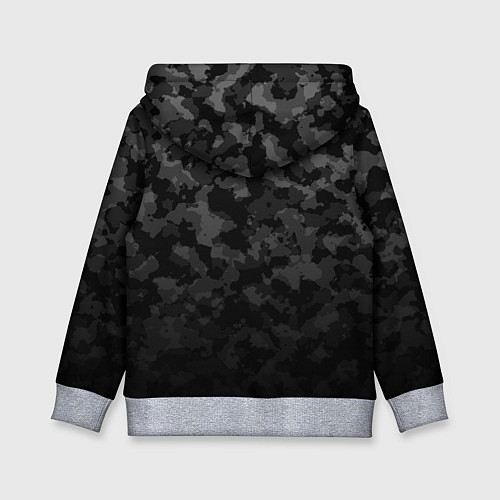 Детская толстовка Чак стреляет с узи / 3D-Меланж – фото 2