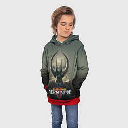 Толстовка-худи детская Warhammer - Vermintide 2, цвет: 3D-красный — фото 2