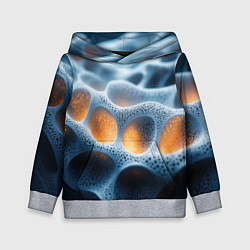 Детская толстовка Объемные соты