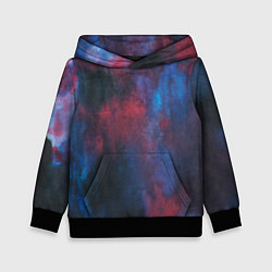 Детская толстовка Тай-дай космос