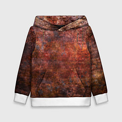 Детская толстовка Абстракция - rusty wall