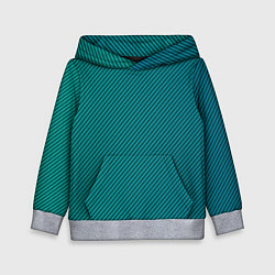 Детская толстовка Бирюзовый перелив