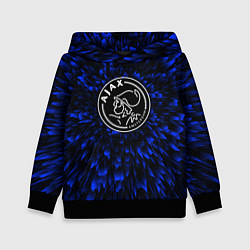 Толстовка-худи детская Ajax blue energy, цвет: 3D-черный