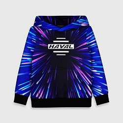 Толстовка-худи детская Haval neon energy, цвет: 3D-черный