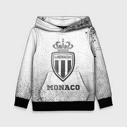 Толстовка-худи детская Monaco - white gradient, цвет: 3D-черный