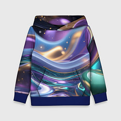 Детская толстовка Космическая краска