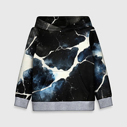 Детская толстовка Разлом плит в виде молнии