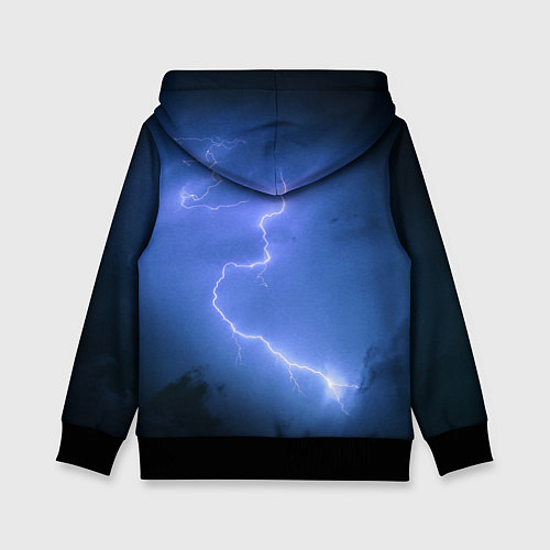 Детская толстовка Мортал комбат 2 - логотип / 3D-Черный – фото 2