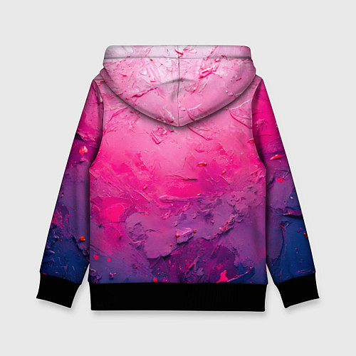 Детская толстовка Голден Стэйт Уорриорз в розовом / 3D-Черный – фото 2