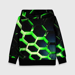 Детская толстовка Neon Honeycombs