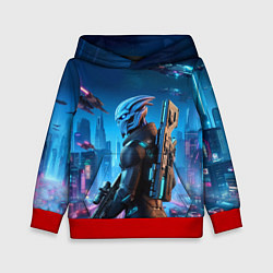 Детская толстовка Mass Effect - neon glow fantastic