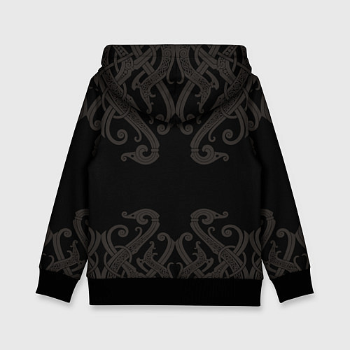 Детская толстовка Не бойся если ты один - бойся если ты ноль / 3D-Черный – фото 2