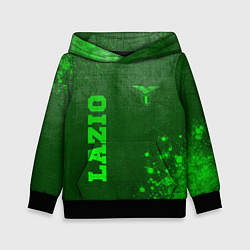 Толстовка-худи детская Lazio - green gradient вертикально, цвет: 3D-черный