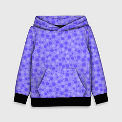 Детская толстовка Фиолетовый сиреневый пузыри