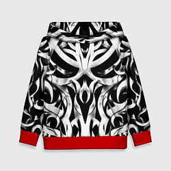 Детская толстовка Абстрактный узор - изогнутые формы трайбл татуиров