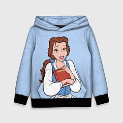 Толстовка-худи детская Beautiful Belle - big pictures, цвет: 3D-черный