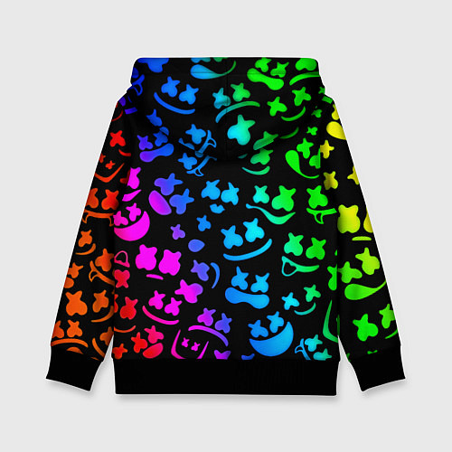 Детская толстовка Marshmello x NASA gradient / 3D-Черный – фото 2