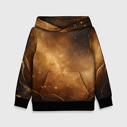 Детская толстовка Песочный фон со звездами