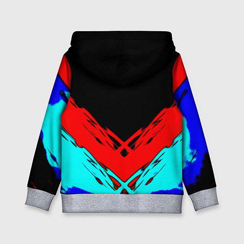 Детская толстовка NBA краски геометрия / 3D-Меланж – фото 2