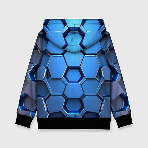 Детская толстовка Синий бронежилет / 3D-Черный – фото 2