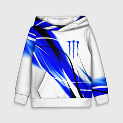 Детская толстовка Monster energy линии абстракции