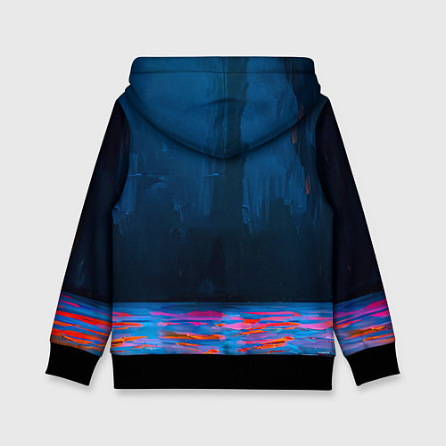 Детская толстовка Маска голкипера / 3D-Черный – фото 2