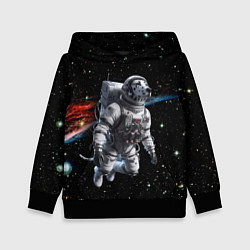 Детская толстовка The dalmatian brave cosmonaut - ai art