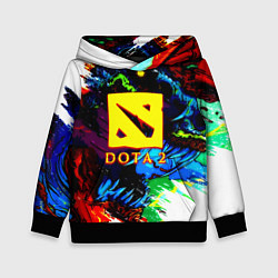 Толстовка-худи детская Dota monster, цвет: 3D-черный