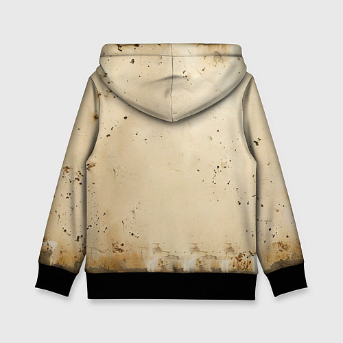 Детская толстовка Бежевая боксерская груша / 3D-Черный – фото 2