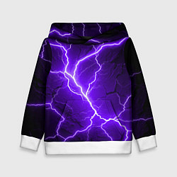 Детская толстовка Color purple black