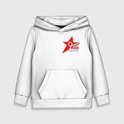 Толстовка-худи детская Праздник-9 мая, цвет: 3D-белый
