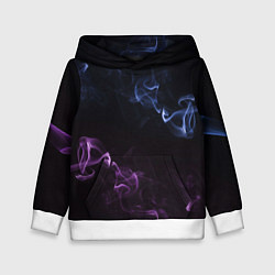 Детская толстовка Color black blue pink