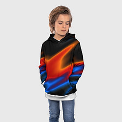 Толстовка-худи детская Multicoloured, цвет: 3D-белый — фото 2