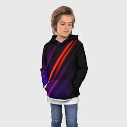 Толстовка-худи детская Multicolored, цвет: 3D-белый — фото 2