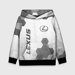 Детская толстовка Lexus - white gradient вертикально