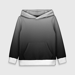 Детская толстовка Текстурированный градиент тёмно-серый