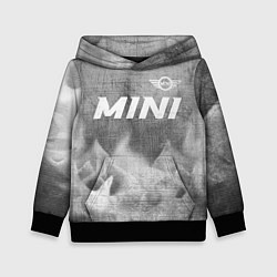 Детская толстовка Mini - grey gradient посередине