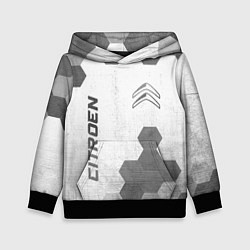 Детская толстовка Citroen - white gradient вертикально