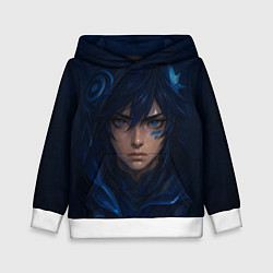 Толстовка-худи детская Оророн арт, цвет: 3D-белый
