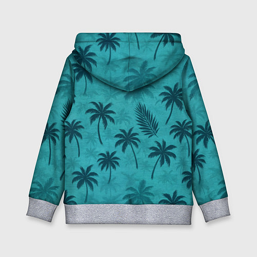 Детская толстовка Гавайский стиль - Томми Версетти / 3D-Меланж – фото 2