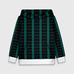 Детская толстовка Color blue dark stripe